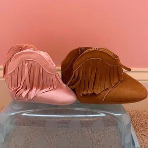 BUNDLE - Baby Fringe Boots